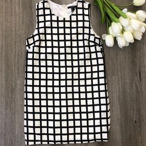 Forever 21 - Square Pattern Sleeveless Shift Dress